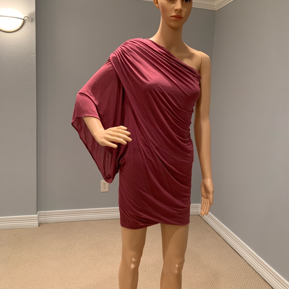Yigal Azrouel magenta dress size 0